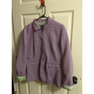 aeros Light Weight Spring Wind Breaker BeAuTiFuL Lavender Size L EUC